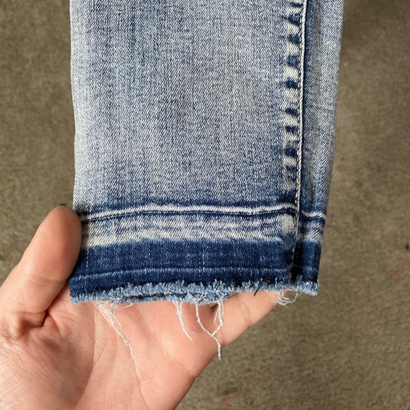 Light Wash Bleached High Waisted Jeans - Picture 2 of 3